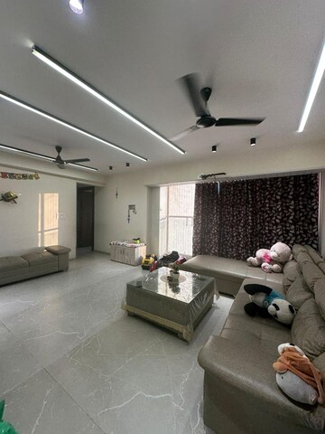 Living Room in 3 BHK Apartment at NG Grand Plaza, Ghansoli – for Sale