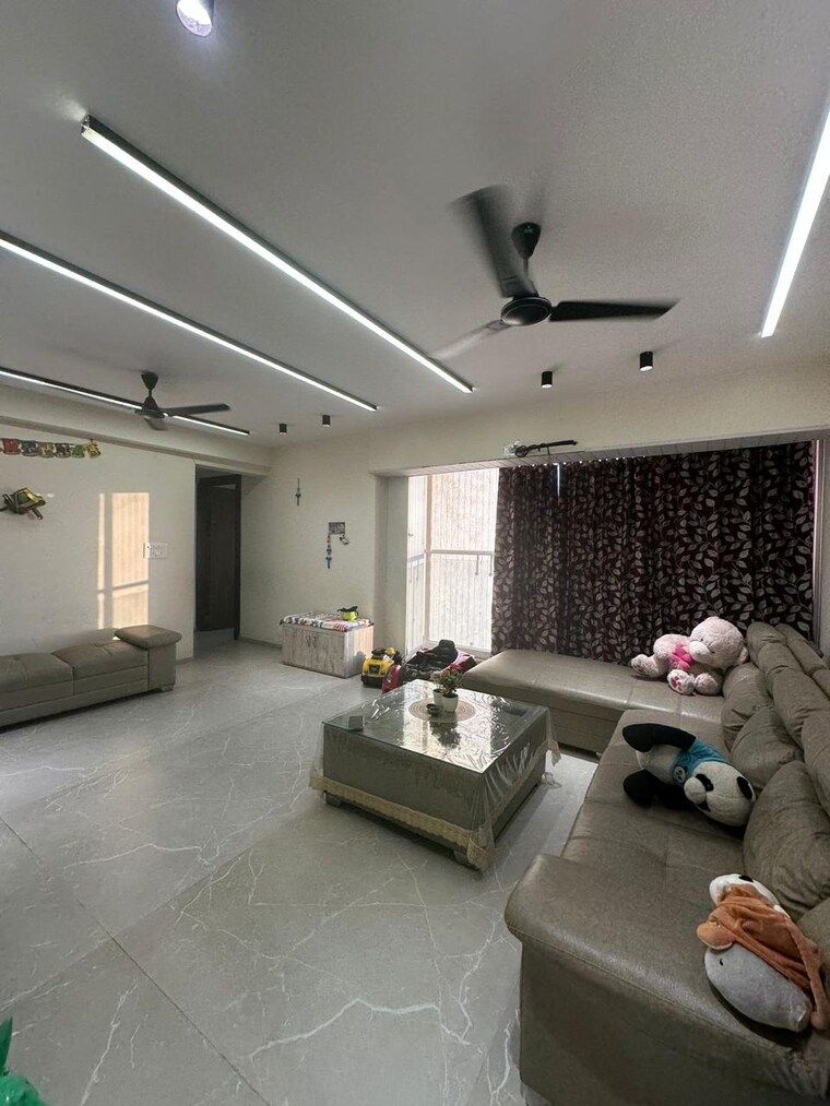 Living Room, ng-grand-plaza 3 Bedroom 1800 Sq.Ft. Apartment In Ghansoli Navi Mumbai 9086714