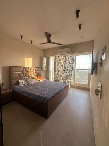 Bedroom in 3 BHK Apartment at NG Grand Plaza, Ghansoli – for Sale