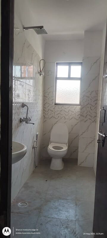 Attached Bathroom in 1 BHK Builder Floor at Chattarpur – for Rent