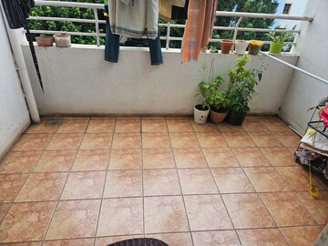 Balcony in 2 BHK Apartment at Kumar Pratik, Sinhagad Road – for Sale