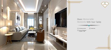 Living Room in 4 BHK Apartment at Sublime Spring Elmas, Sector 12 Greater Noida – for Sale