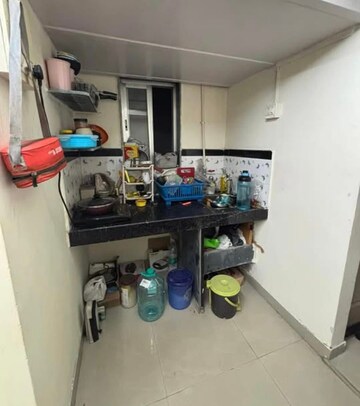 Kitchen in 1 BHK Apartment at Shreeniwas Tower, Lower Parel – for Rent