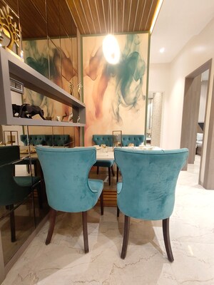 Team Area in 2 BHK Builder Floor at N Rose Northern Hills, Dahisar East – for Sale