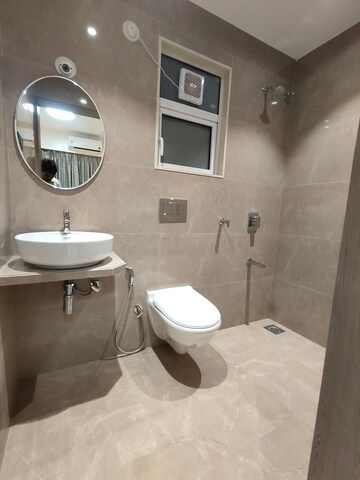 Bathroom in 2 BHK Builder Floor at N Rose Northern Hills, Dahisar East – for Sale