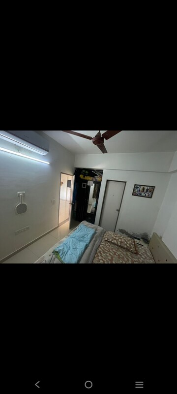 Bedroom in 1 BHK Apartment at Goyal Aakash Residency, Khadia – for Rent
