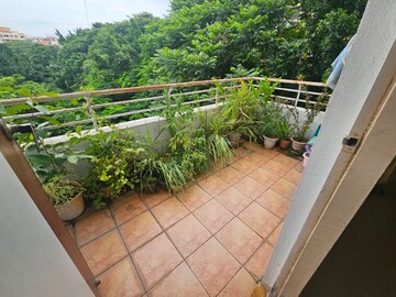 Balcony in 2 BHK Apartment at Kumar Pratik, Sinhagad Road – for Sale