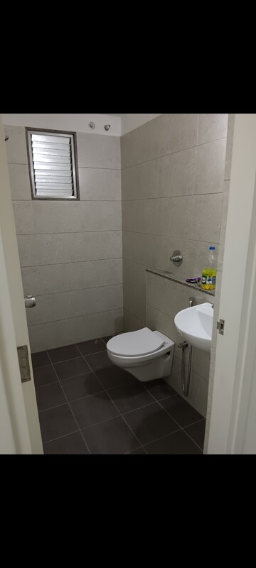 Bathroom in 3 BHK Apartment at Goyal Orchid Valley, Shela – for Rent