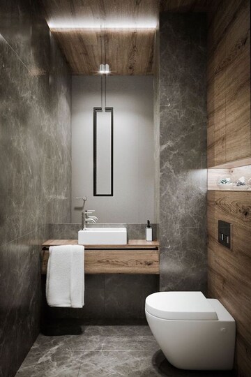 Bathroom in 2 BHK Builder Floor at Khodna Kalan – for Sale