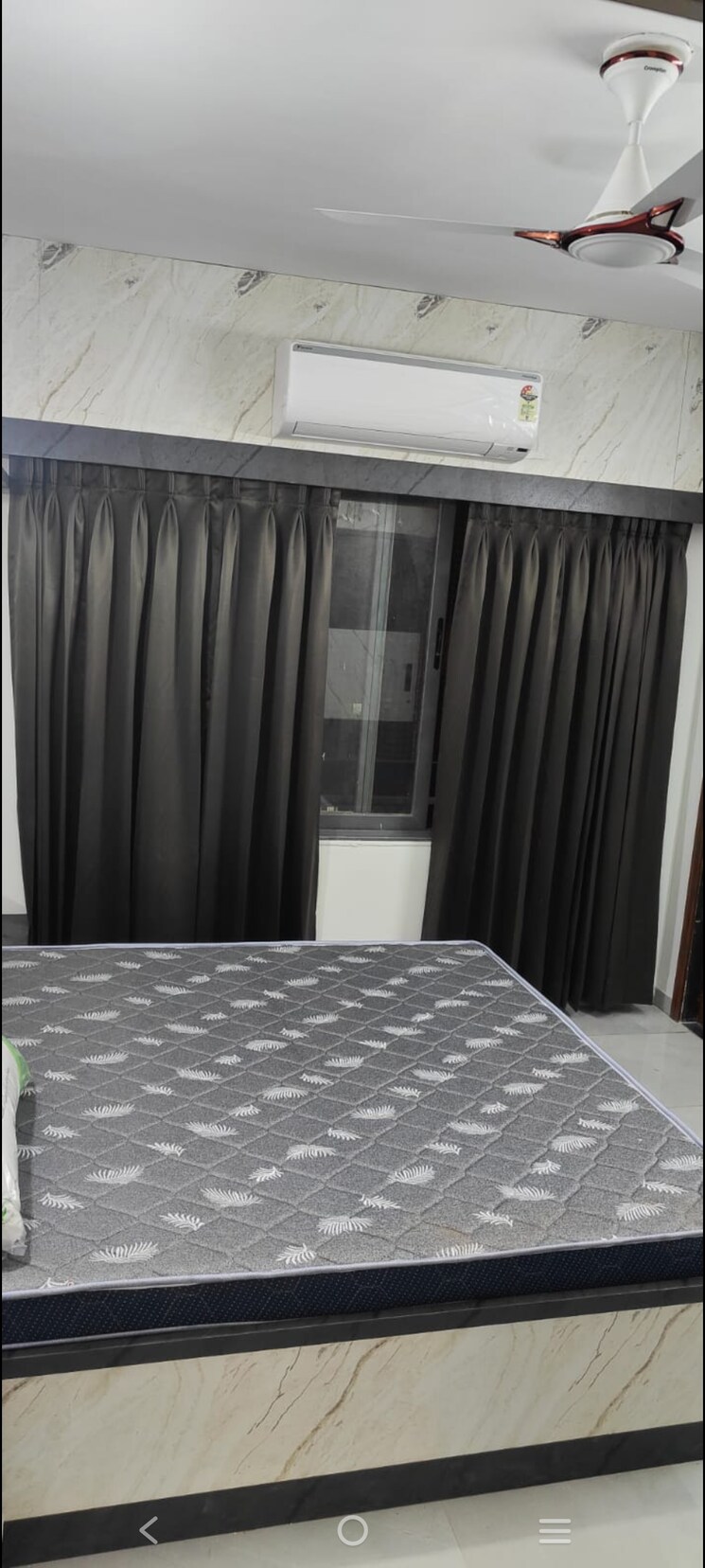 Bedroom, sadhna-skywalk-mangalam 3 Bedroom 1002 Sq.Ft. Apartment In Zundal Ahmedabad 9086825