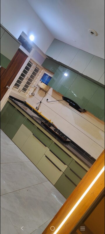 Kitchen in 3 BHK Apartment at Sadhna Skywalk Mangalam, Zundal – for Rent