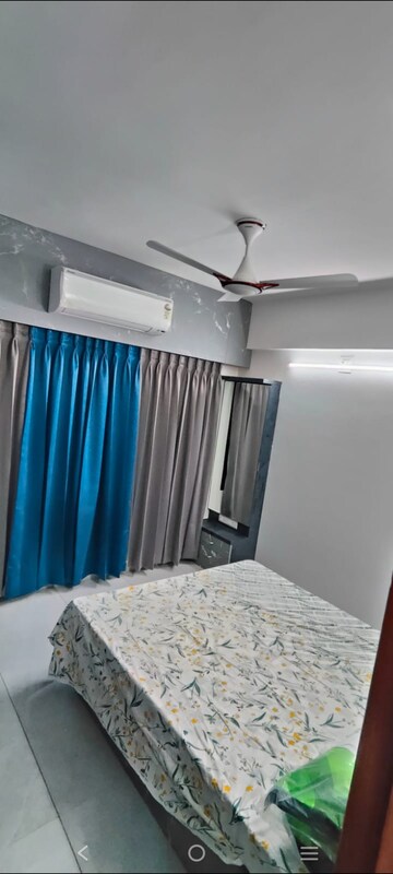Bedroom in 3 BHK Apartment at Sadhna Skywalk Mangalam, Zundal – for Rent