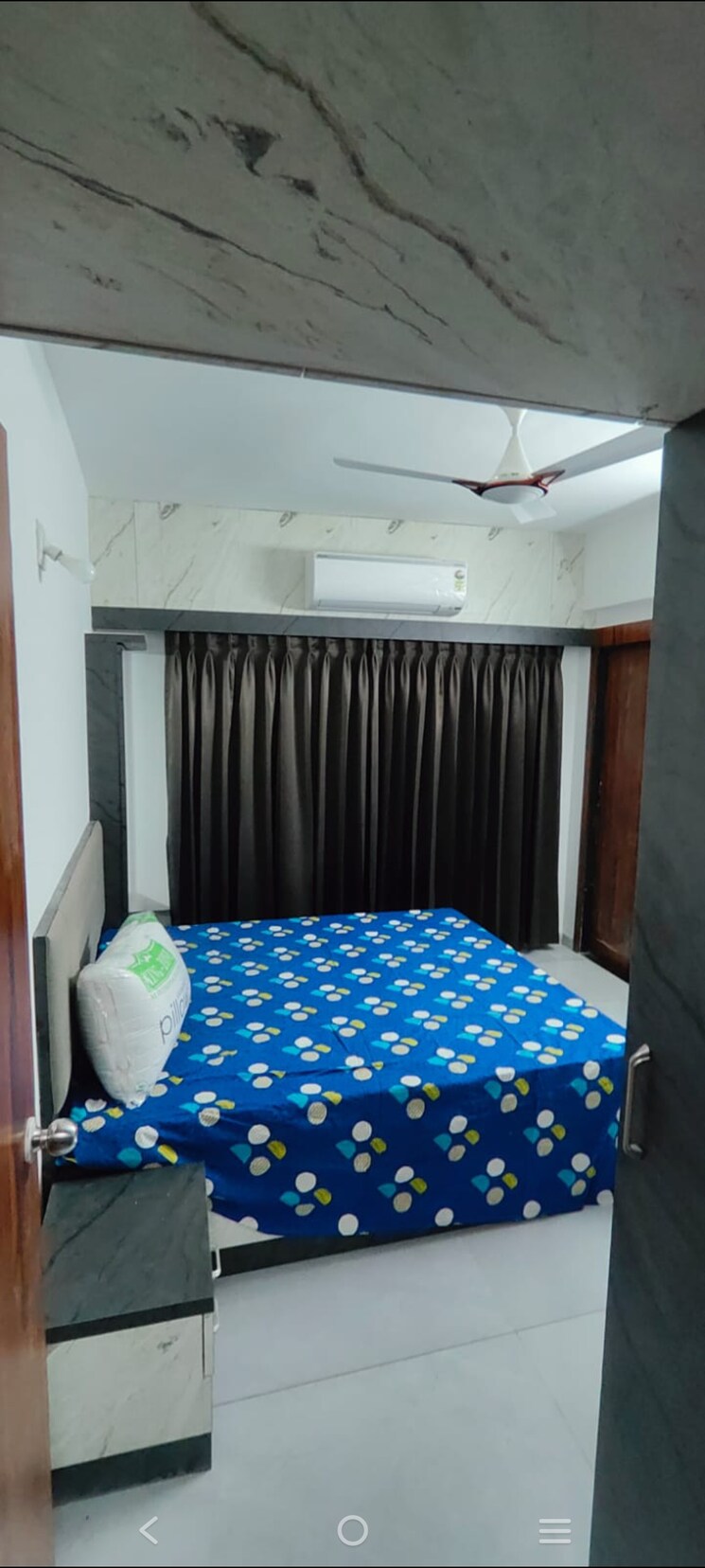 Bedroom, sadhna-skywalk-mangalam 3 Bedroom 1002 Sq.Ft. Apartment In Zundal Ahmedabad 9086825