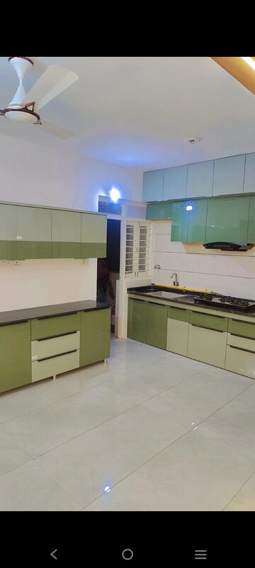 Kitchen in 3 BHK Apartment at Sadhna Skywalk Mangalam, Zundal – for Rent