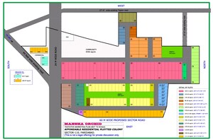  Plot – Exterior View View at Mansha Orchid, Sector 110 - for Sale