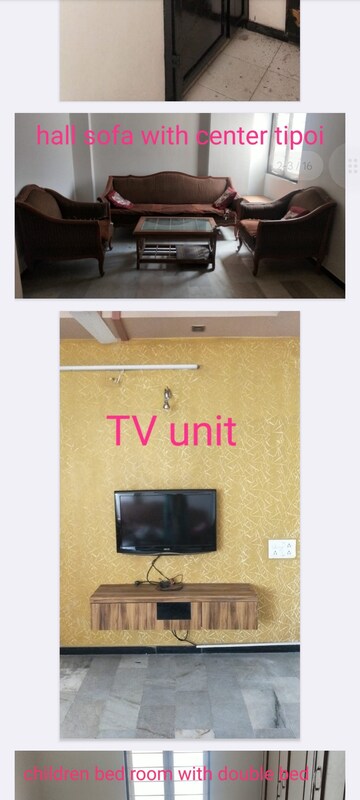 Furnished Amenities in 2 BHK Apartment at Bakeri Sujal Apartments, Ramdevnagar – for Rent