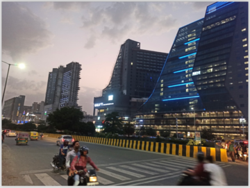Studio Apartment – Exterior View View at Galaxy Blue Sapphire Plaza, Haibatpur - for Rent