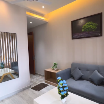 Bedroom in Studio Apartment at Galaxy Blue Sapphire Plaza, Haibatpur – for Rent