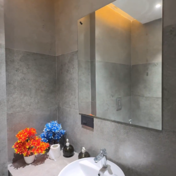 Bathroom in Studio Apartment at Galaxy Blue Sapphire Plaza, Haibatpur – for Rent