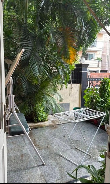 Balcony in 3 BHK Builder Floor at Saket – for Rent