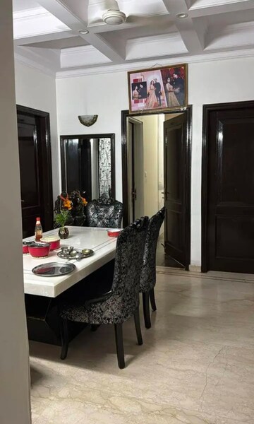 Living Room in 3 BHK Builder Floor at Saket – for Rent
