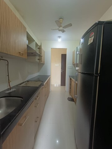 Kitchen in 3 BHK Apartment at Lake Primrose, Powai – for Rent