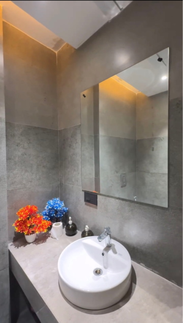 Bathroom in Studio Apartment at Galaxy Blue Sapphire Plaza, Haibatpur – for Rent