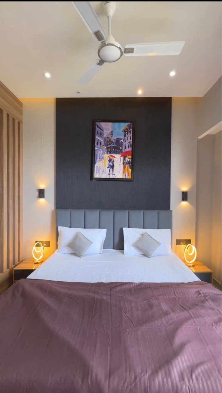 Bedroom, galaxy-blue-sapphire-plaza Studio 640 Sq.Ft. Apartment In Haibatpur Greater Noida 9086918