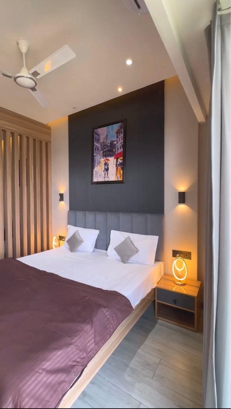 Bedroom, galaxy-blue-sapphire-plaza Studio 640 Sq.Ft. Apartment In Haibatpur Greater Noida 9086918