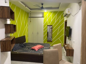 Living Room in 1 RK Apartment at Supertech North Eye, Sector 74 – for Rent