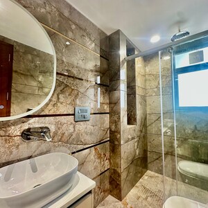 Bathroom in 4 BHK Builder Floor at Central Park The Orchard, Sohna Sector 33 – for Sale