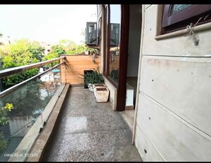 Balcony in 3 BHK Builder Floor at Freedom Fighters Enclave – for Sale