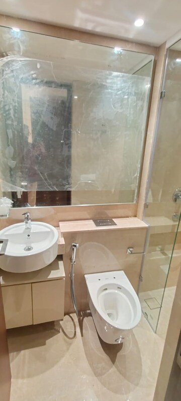 Bathroom in 2 BHK Apartment at Hiranandani Highland, Powai – for Rent