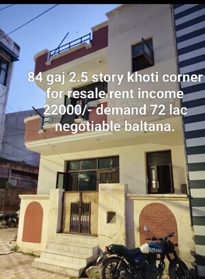 4 BHK Independent House – Exterior View View at Baltana - for Sale