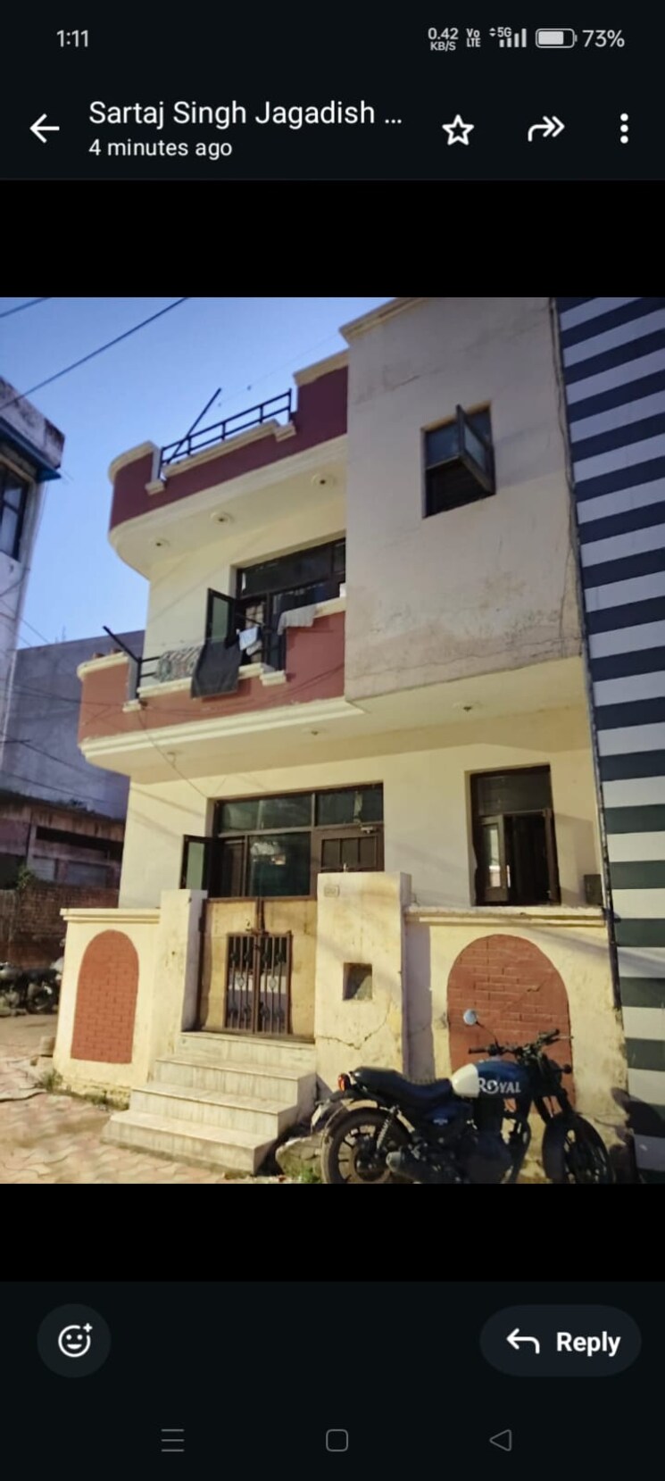 Exterior View, baltana 4 Bedroom 800 Sq.Ft. Independent House In Baltana Zirakpur 9086953