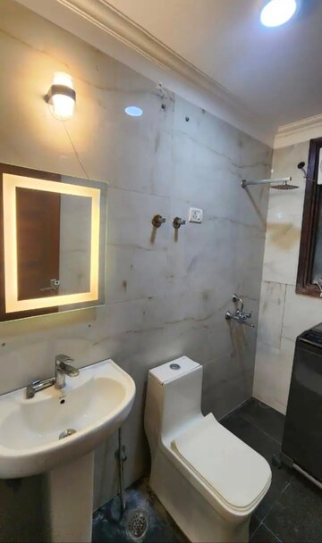 Master Bedroom in 3 BHK Builder Floor at Freedom Fighters Enclave – for Rent