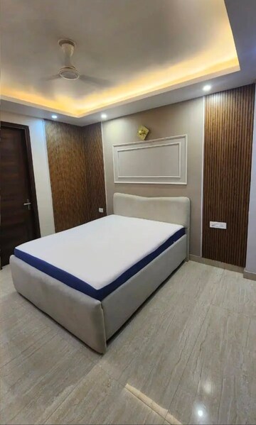 Bedroom in 3 BHK Builder Floor at Freedom Fighters Enclave – for Rent