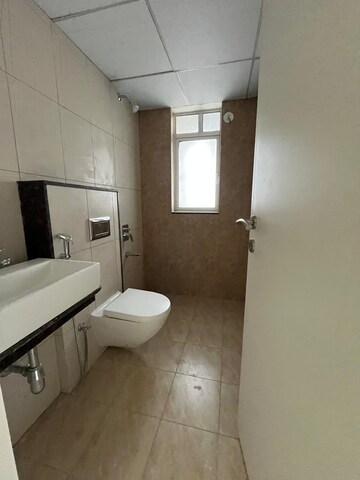 Bathroom in 3 BHK Apartment at Godrej Green Vistas, Mahalunge – for Rent