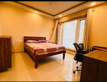 Living Room in 3 BHK Builder Floor at Freedom Fighters Enclave – for Rent