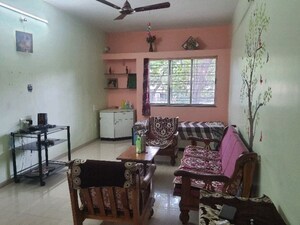 Living Room in 2 BHK Apartment at Sangameshwari Apartment, Dattawadi – for Sale