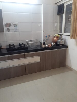 Kitchen in 2 BHK Apartment at Sangameshwari Apartment, Dattawadi – for Sale