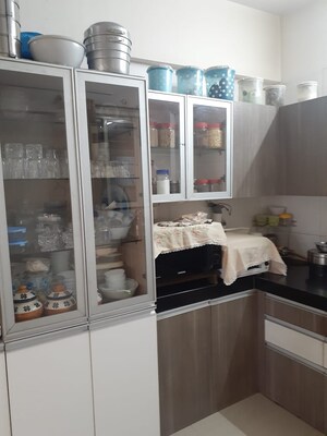 Kitchen in 2 BHK Apartment at Sangameshwari Apartment, Dattawadi – for Sale