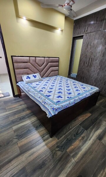Bedroom in 2 BHK Builder Floor at Freedom Fighters Enclave – for Rent