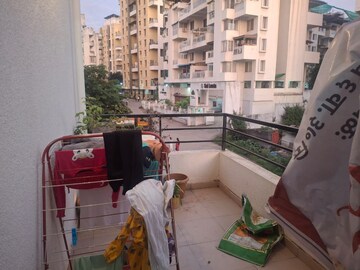 Balcony in 2 BHK Apartment at Manthan Heights HSC, Narhe – for Sale