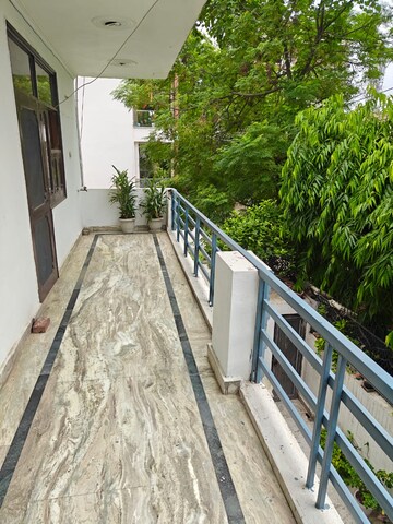 Balcony in 3 BHK Builder Floor at Palam Vihar – for Rent