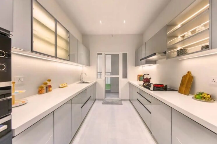 Kitchen, lnt-island-cove 2 Bedroom 751 Sq.Ft. Apartment In Mahim Mumbai 9087093