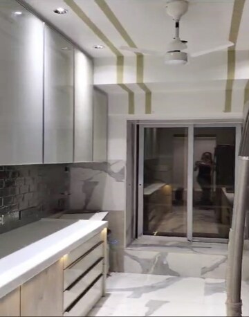 Kitchen in 2 BHK Apartment at Swaraj Kalash, Chembur – for Rent
