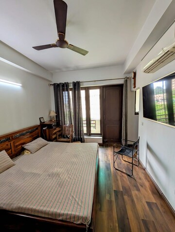 Living Room in 3 BHK Builder Floor at M3M Atrium, Sector 57 – for Rent