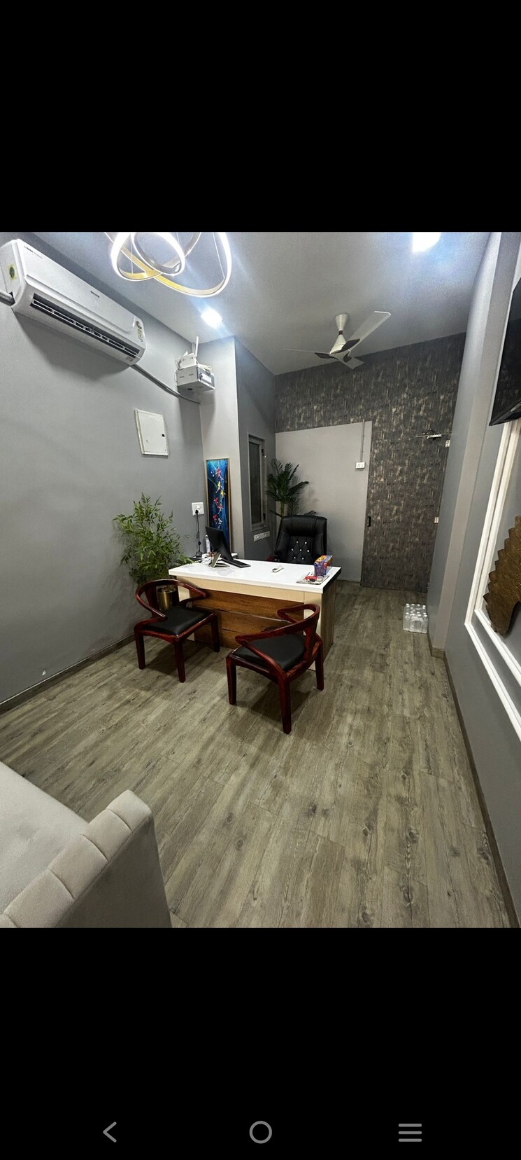 Balcony, kavisha-c3-celebration-city-center Commercial Office Space 540 Sq.Ft. In South Bopal Ahmedabad 9087148