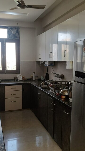 Kitchen in 3 BHK Builder Floor at Sushant Lok 2, Sector 57 – for Sale